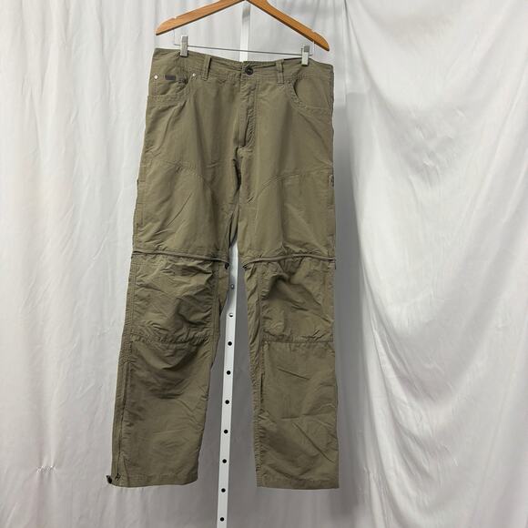 Kuhl Liberator Stealth Pants Men 36 x 32 Convertible Hiking Hiking Fishing - Picture 1 of 11